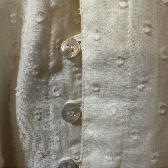 victoria dunn button up tie dress - Picture 2 of 4